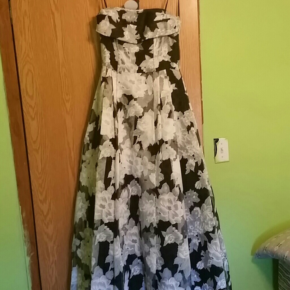 High-low ballgown